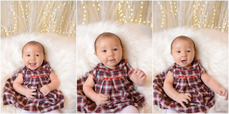 holiday mini shoot of a ten week old baby in manhattan by daisy beatty photography