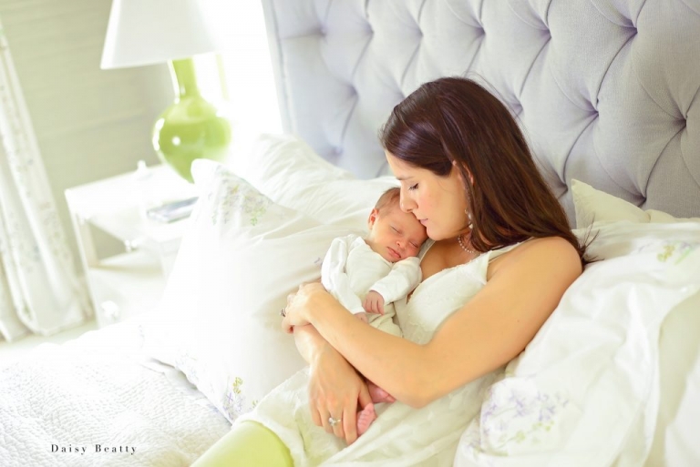 at home newborn photography in greenwich ct by daisy beatty