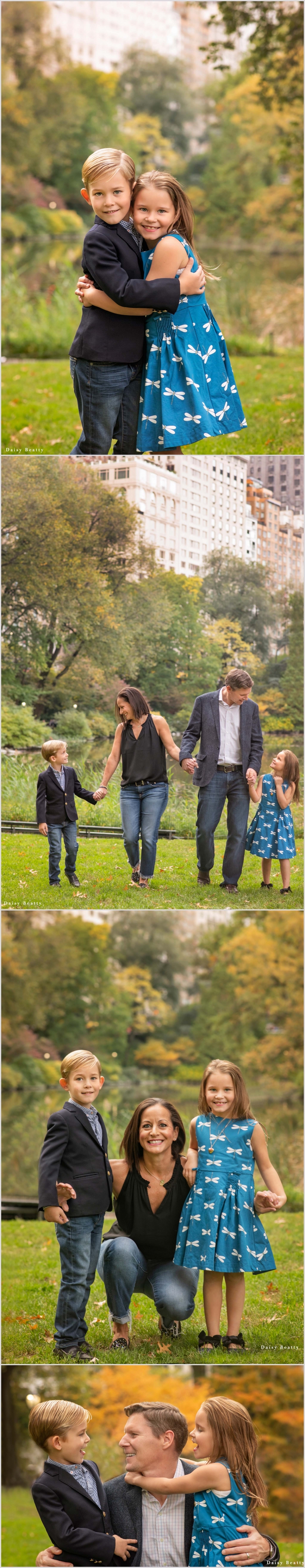 central park family photo session